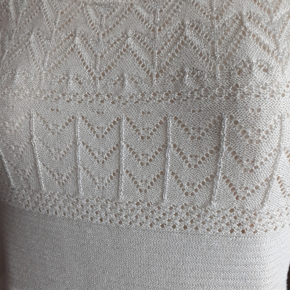 American eagle outfitters knitted white dress P88 - Picture 4 of 13